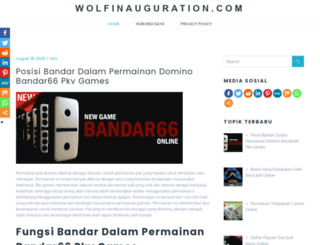 wolfinauguration.com screenshot
