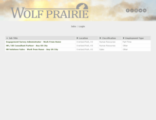 wolfjobs.prevueaps.com screenshot