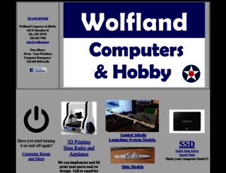 wolfland.net screenshot