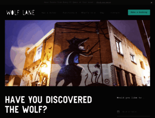 wolflane.com.au screenshot