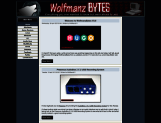wolfmanzbytes.com screenshot