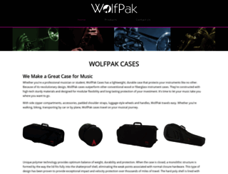 wolfpakcases.com screenshot