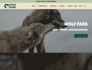 wolfpark.net screenshot