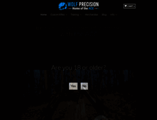 wolfprecision.net screenshot