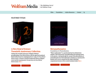 wolfram-media.com screenshot