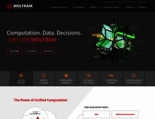 wolfram.com screenshot