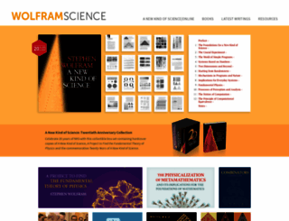 wolframscience.com screenshot