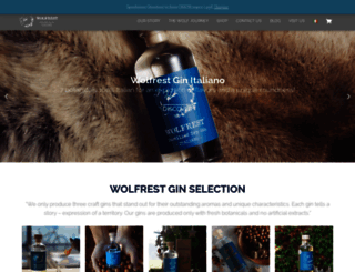 wolfrestgin.com screenshot
