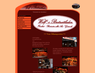 wolfs-brotzeitladen.de screenshot