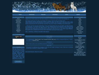 wolfs-rain.org screenshot