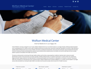 wolfsonmedicalcenter.com screenshot