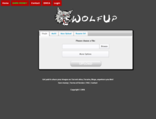 wolfup.net screenshot