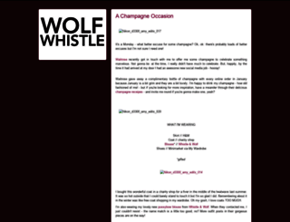 wolfwhistle.org screenshot
