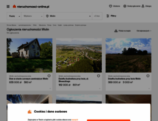 wolin.nieruchomosci-online.pl screenshot