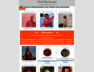 woll-bachmann.com screenshot