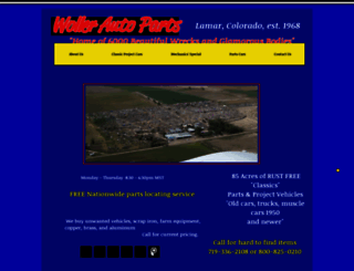wollerautoparts.com screenshot