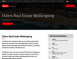 wollongong.eldersrealestate.com.au screenshot