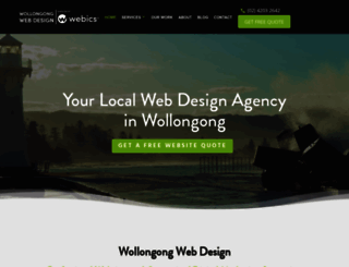 wollongongwebdesigns.com.au screenshot