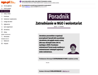wolontariat.ngo.pl screenshot