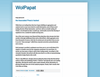 wolpat.blogspot.com screenshot