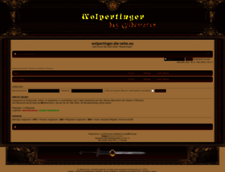 wolpertinger.die-seite.eu screenshot