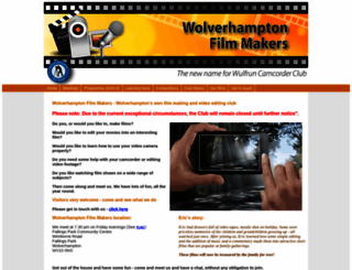 wolverhamptonfilmmakers.co.uk screenshot