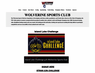 wolverinesportsclub.com screenshot