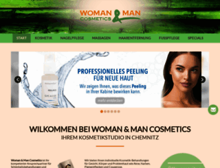 woman-and-man-cosmetics.de screenshot