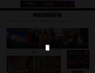 womanandhomemagazine.co.za screenshot