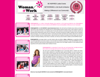 womanatwork.co.za screenshot