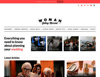 womangettingmarried.com screenshot