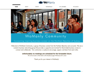 womanly.net.au screenshot