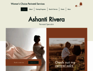 womanschoiceperinatal.com screenshot
