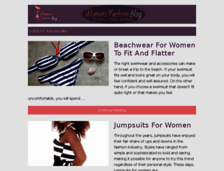womansfashionblogs.com screenshot