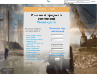 wome-game.com screenshot