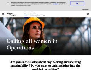 women-in-operations.mckinsey.com screenshot