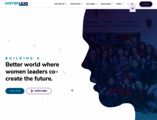 women-lead.org screenshot