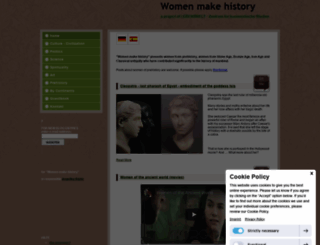 women-make-history.jimdo.com screenshot