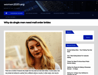 women2020.org screenshot