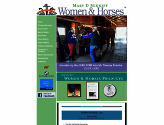 womenandhorses.com screenshot