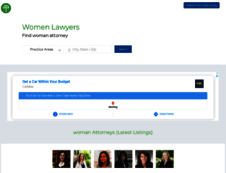 womenattorneys.com screenshot