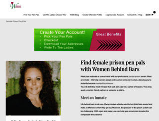 womenbehindbars.com screenshot