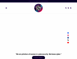 womencybersecuritysociety.org screenshot