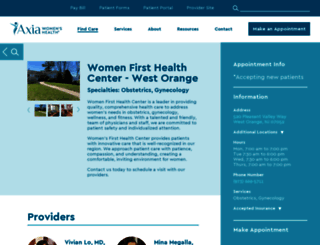 womenfirsthc.com screenshot
