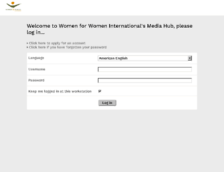 womenforwomen.resourcespace.com screenshot