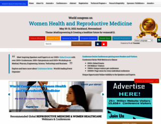 womenhealth-reproductive-medicine.healthconferences.org screenshot