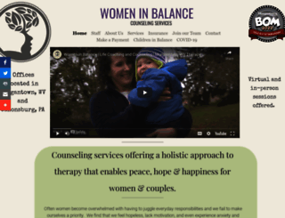 womeninbalancellc.net screenshot