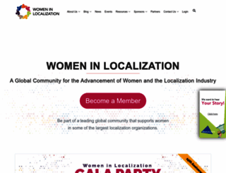 womeninlocalization.com screenshot