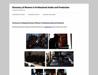 womeninmusicdirectory.wordpress.com screenshot