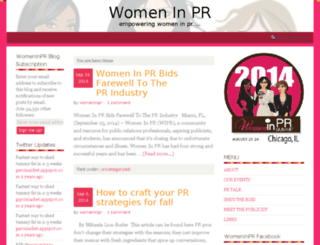 womeninpr.wordpress.com screenshot